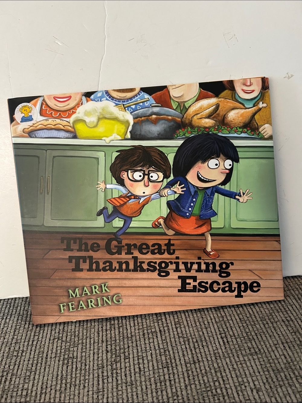The Great Thanksgiving Escape Hard Cover children’s book NEW pottery barn